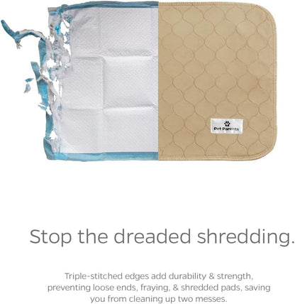 Pawtect® Pads - Premium Washable Dog Pee Pads (2 Pack) - 18"x24" Waterproof Training Pads for Dogs - Perfect for Housebreaking, Whelping, and Everyday Use!