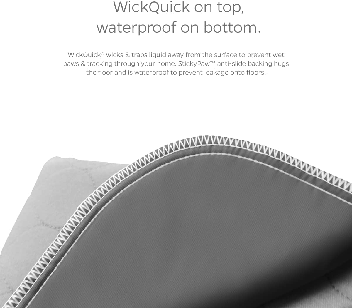 Pawtect® Pads - Premium Washable Dog Pee Pads (2 Pack) - 18"x24" Waterproof Training Pads for Dogs - Perfect for Housebreaking, Whelping, and Everyday Use!