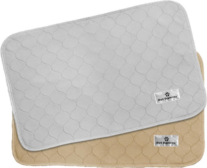 Pawtect® Pads - Premium Washable Dog Pee Pads (2 Pack) - 18"x24" Waterproof Training Pads for Dogs - Perfect for Housebreaking, Whelping, and Everyday Use!