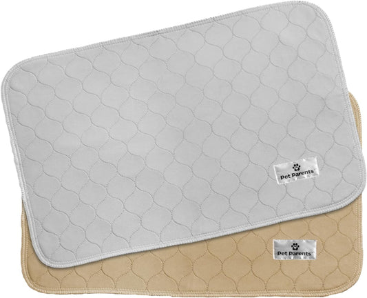 Pawtect® Pads - Premium Washable Dog Pee Pads (2 Pack) - 18"x24" Waterproof Training Pads for Dogs - Perfect for Housebreaking, Whelping, and Everyday Use!